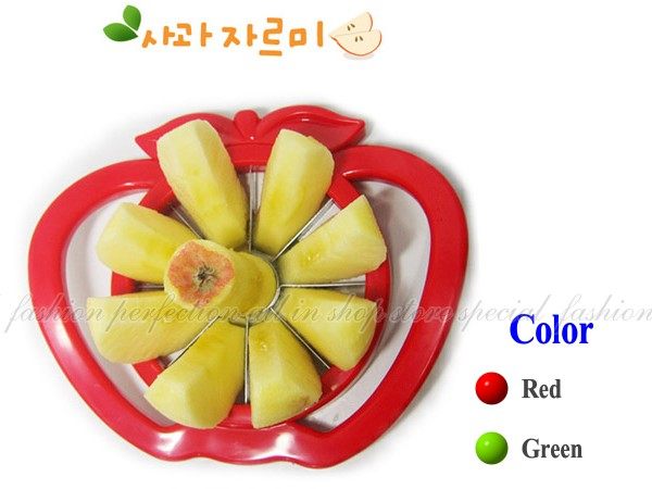 H2-蘋果切APPLE造型切蘋果器 不銹鋼切果器/水果分片器